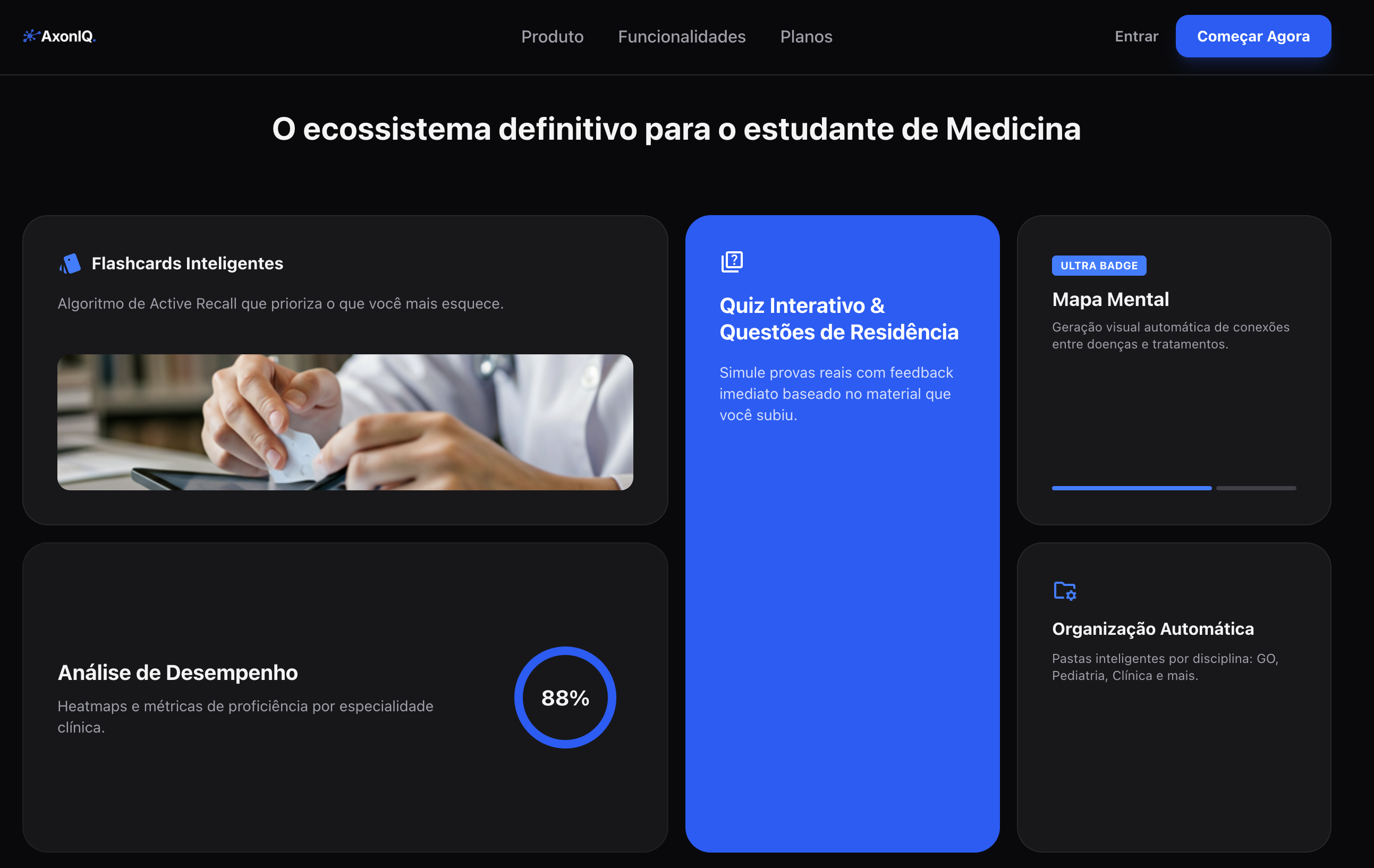 Preview da plataforma Axoniq